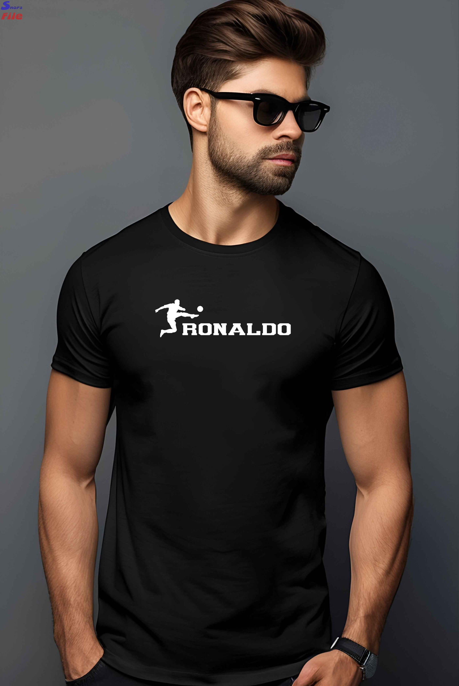 Camisetas para hombre, Camiseta personalizada, Nombre del futbolista y diseño