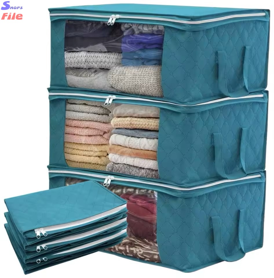 Organizer Bag Set 3 PCs closet covers for linen clothes
