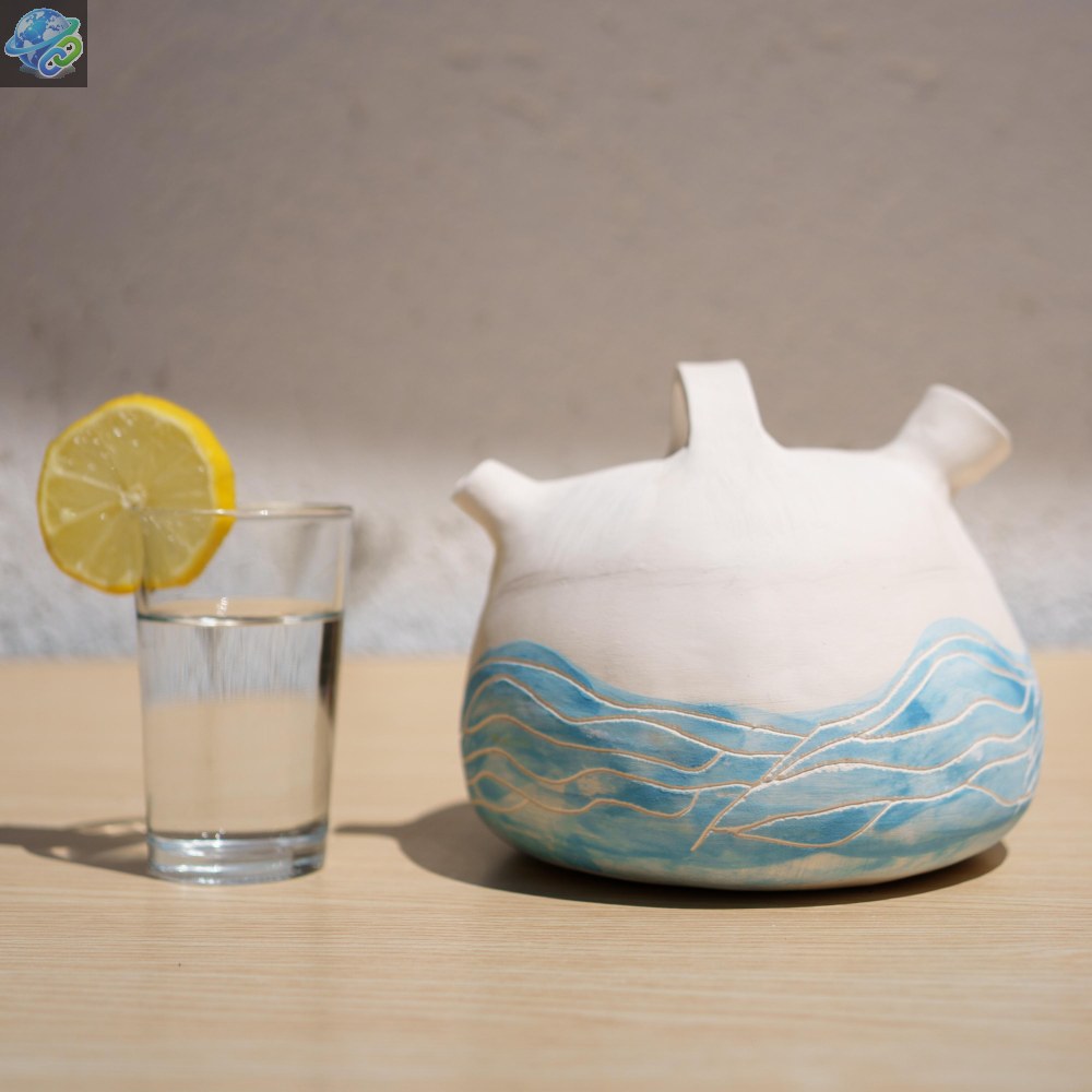 Handmade ceramic water jug, limited collection 2026 - Picture 1