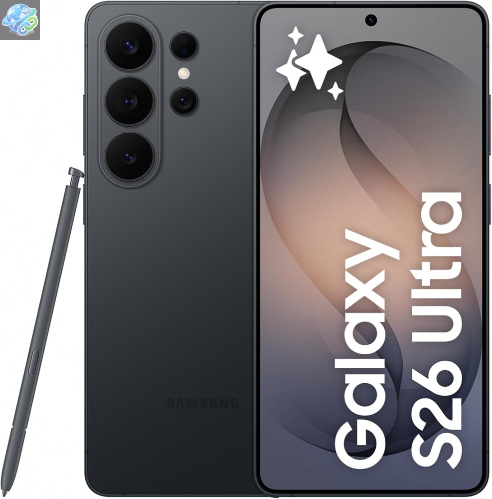 Samsung Galaxy S26 Ultra, 512 Go, smartphone avec Galaxy AI, appareil photo 200 MP, 12 Go de RAM, batterie 5 000 mAh, garantie constructeur 3 ans + 1 - Photo 1