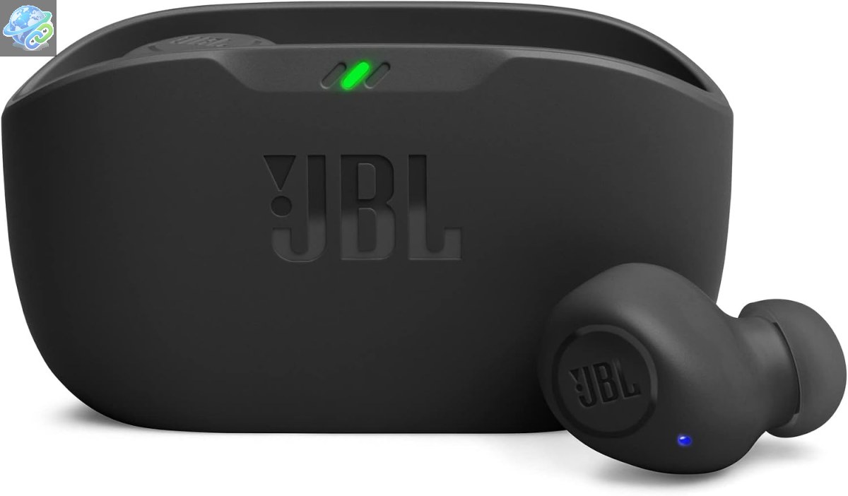 JBL Wave Buds inalámbricos negros - Imagen 1