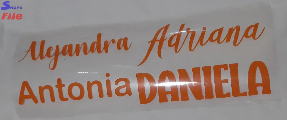 3 Pegatinas para ropa, pegatina de vinilo, texto personalizado vinilo textil