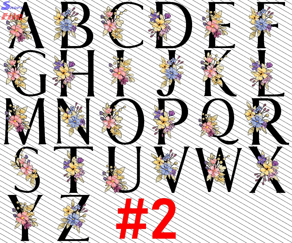 3 Iniciales, letras del alfabeto, abecedario, Pegatina para planchar ropa blanca