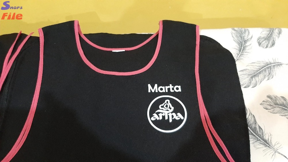 2 Adesivi per abbigliamento, adesivi in vinile, vinile tessile con testo personalizzato