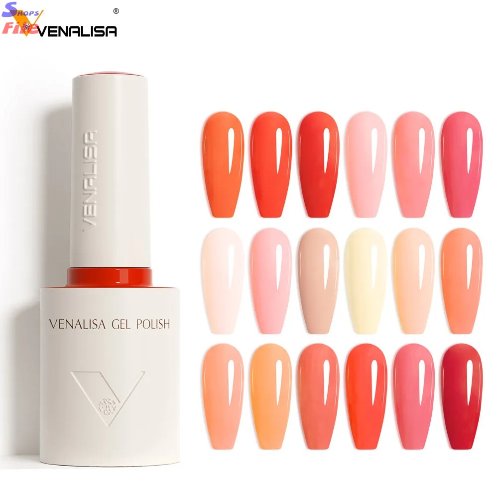 2 VENALISA 10ml V6 Nail Gel Polish HEMA FREE TPO FREE Cat Eye Gel Polish Semi Permanent UV LED Soak Off Nail Manicure Gel Lacquer