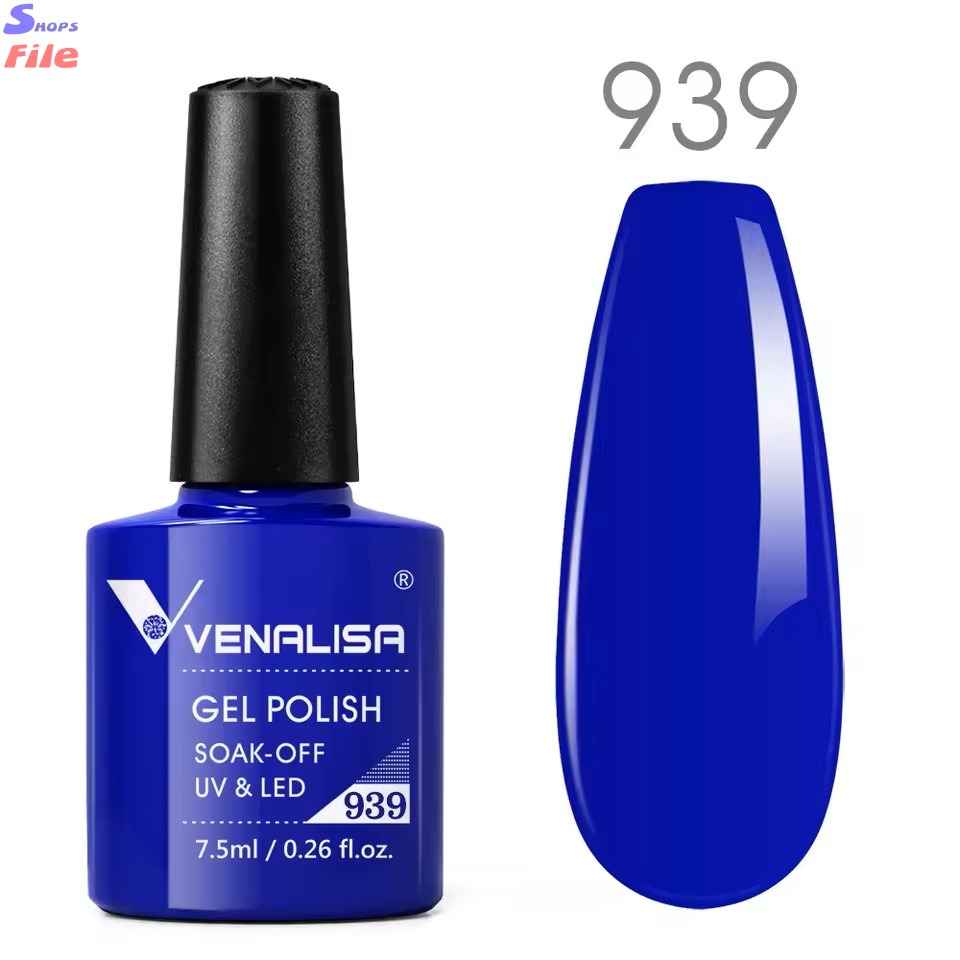 4 Venalisa Nail Gel Polish HEMA FREE No TPO 7.5ml Summer Nails Soak Off UV LED Gel Varnish Full Coverage Gorgeous Color Manicure