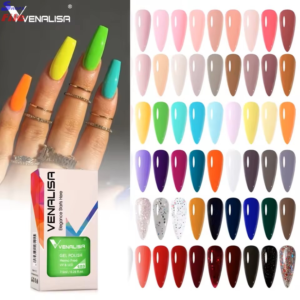 Pedicure e manicure Venalisa Nail Gel Polish HEMA...